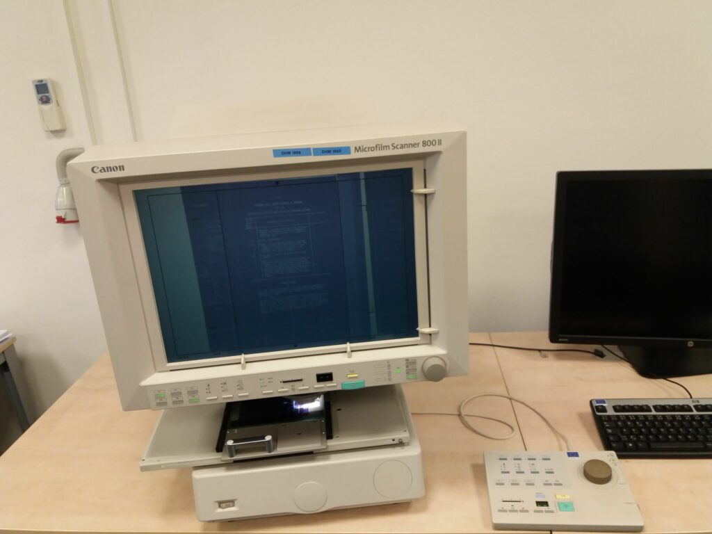 Mikrofilmový skener Canon Microfilm Scanner 800II